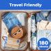 Eco-Friendly Laundry Detergent Sheets - Ocean Breeze Scent 180 Loads Portable & Space-Saving for Travel - Buy Online on GoSupps.com