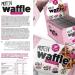 New Recipe - Go Fitness 50g High Protein Raspberry Waffles (12 Pieces) | Delicious Freshly Baked Healthy Snacks | 12g Protein Low Carb Muscle Building Treats - Buy Online on GoSupps.com
