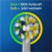Oral-B CrossAction Brush Heads for Electric Toothbrush - 6 Pack | Holistic Mouth Cleaning with CleanMaximiser Bristles | Compatible with Oral-B Toothbrushes - Buy Online on GoSupps.com