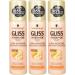 GLISS Hair Repair Leave-In Conditioner Ultra Moisture Express Repair for Dry or Stressed Hair 6.8 Ounces (Pack of 3) - Buy Online on GoSupps.com