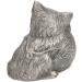 Urns UK Hand Crafted Design Funeral Kitty Ball Pet Cremation Ashes Urn Range Silver - Buy Online on GoSupps.com