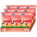 Hero - Snacks Coeurs de Banane et Fraise Sans Sucres ni Sel Ajout s Sans Gluten Sans Huile de Palme Sans Additifs - Lot 9 x 30 g