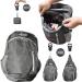 WATERPROOF Foldable Backpack for Outdoor Sports - Grey - Buy Online on GoSupps.com