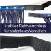 Premium Fly Fringes for Horses | Adjustable Fly Masks with Velcro for Shetty Pony Cob & Warmblood | Blue Thoroughbred COB - Buy Online on GoSupps.com