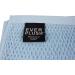 Everplush Diamond Jacquard Washcloth Set in Aquamarine - 6 Piece | 13 x 13 IN | 6 Pack - Buy Online on GoSupps.com