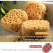myHomeBody Premium Bath Sponge - Large Foam Loofah Body Sponge for Shower | 3 Pack - Ultimate Clean & Luxurious Experience - Buy Online on GoSupps.com