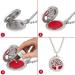Wild Essentials 3 Necklace Set - Tree of Life & Flower of Life Aroma Diffuser Lockets | Stainless Steel Color Changing 24" Chains 36 Refill Pads | Perfect Essential Oil Jewelry for International Shipping - Buy Online on GoSupps.com