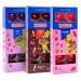 Haribo Tea Lights Trio Set All Year - Berry Mix Cherry Cola & Strawberry Happiness 30 Pieces (3 x 10) - Scented Candles with 4-6 Hours Burn Time Mood Lighting for Home