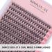 Cluster Eyelash Extensions Kit 240Pcs 30D 0.07 DCurl Mix 9-15mm Lashes - DIY Individual Soft Natural False Eyelashes with Bond, Seal & Applicator - 30P Kit - Buy Online on GoSupps.com