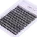 Cluster Eyelash 240pcs 40D 0.07 D Curl 15mm Cluster Eyelashes Extensions Soft Individual Lashes Natural False Eyelashes Cluster DIY Eyelash Extension At Home (15mm 15mm 40D-D-0.07) 1 count (Pack of 1) 15mm 40D-D-0.07