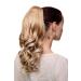 WIG ME UP - Hairpiece braid ponytail butterfly clip blonde mix wavy SDM13045-16TKB88