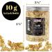 U.S. Art Supply Metallic Foil Schabin Gilding Metal Leaf Flakes 30g Kit - Set of 3 Colors Imitation Gold, Silver, Copper - for Epoxy Resin, Nail Crafts, Painting, Jewelry, Slime - Buy Online on GoSupps.com