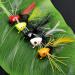 12pcs Colorful Fly Fishing Poppers for Bass, Trout, Salmon - Freshwater Topwater Lures with Hooks - White Assortment - Buy Online on GoSupps.com