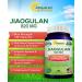 Jiaogulan Supplement - 180 Capsules with Black Pepper Extract | AMPK Activator & Adaptogen Pills | Max Strength 820mg Southern Ginseng Root Powder - Buy Online on GoSupps.com