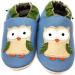 MiniFeet Premium Soft Leather Baby Shoes - Buy 4 Pairs, Get 1 Free! | Toddler Shoes for 0-6 Months to 4-5 Years | Blue Owl Design - Buy Online on GoSupps.com