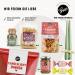 Gepp's Delicatessen Candlelight Dinner Surprise Bag | Romantic Gift Set with Heart-Shaped Pasta Organic Pesto Genovese & Italian Delicacies for Two - Buy Online on GoSupps.com