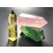 Polar Jade 3-Piece Crystal Rod Set: Rose Quartz Yellow Quartz & Fluorite for Chakra Healing & Meditation Decor - Buy Online on GoSupps.com