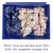 TruSilk 100% Mulberry Silk Scrunchie Gift Set by j&m | Box of 3 Medium Scrunchies - Champagne Pink & Navy | The Purest Silk with Strong Long-Lasting Elastic - Buy Online on GoSupps.com