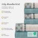 Class Home Collection 6-Piece Jacquard Cotton Bath Towels Set - Alya Turquoise | Premium Quality & International Shipping - Buy Online on GoSupps.com