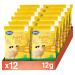 Hero Kids - Puff Snack de Fromage Ingr dients 100% Naturel Source Naturelles de Fibres Sans sel ajout s Sans Huile de Palme Sans Additifs Snack pour enfants Pack de 12 x 12g