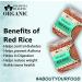 Blessfull Healing Organice RED Rice 1 lb (453 Gram) - Buy Online on GoSupps.com
