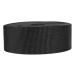 Strapworks Lightweight Polypropylene Webbing - Poly Strapping for Outdoor DIY Gear Repair, Pet Collars, Crafts  2 Inch by 10, 25, or 50 Yards, Over 20 Colors Black 2" x 10 yard