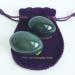 Nephrite Yoni Eggs Set - Drilled Polar Jade for Beginners & Medium Users | Includes Box Silk Cord & Instructions - Buy Online on GoSupps.com
