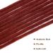Noblife 10pcs 50cm Burgundy Dreadlock Extensions - Synthetic Crocheted Faux Locs for Men & Women - Jamaica Punk Hairstyle Accessories - Buy Online on GoSupps.com