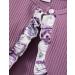 Puseky Toddler Baby Girls Floral Dress and Cardigan Set - 18-24 Months (Purple) - Buy Online on GoSupps.com
