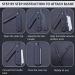 Buy Asipro Men's Straight Razor Set with 10 Blades | Ideal Barber Knife for Perfect Beard Grooming | Black Etui Included - International Shipping - Buy Online on GoSupps.com