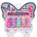 Hot Focus Kids Nail Polish Set for Girls - 5 Piece Colorful Scented Water Based Washable Quick-Dry, Peel Off, Fun & Creative Nail Art Set for Pretend Spa & Salon Days, Parties, Sleepovers, Makeovers