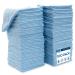 S&T INC. Microfiber Cleaning Cloth for Home, Bulk Cleaning Towels for Housekeeping, Reusable and Lint Free Cloth Towels for Car, Light Blue, 11.5 Inch x 11.5 Inch, 100 Pack Light Blue 100 Pack