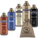 Ghirardelli Sauce 5 Flavor Variety Pack & Burlap Gift Sack | 16OZ Black Label Chocolate, Caramel, Sea Salt Caramel, Vanilla & White Chocolate | Ice Cream Toppings & Coffee Flavoring by Stuff Your Sack