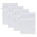 Class Home Collection washing gloves 16x21 cm |Fantry washcloth set |4 washing glove |500 g/m |100% cotton |White white 16 cm x 21 cm