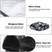 Trooper Trapper Hat with Ear Flap & Windproof Ski Mask - Gray - Buy Online on GoSupps.com