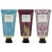 Morris & Co. Honeysuckle & Pink Clay Hand Cream Collection | Gift Box | Travel Size (3 x 30ml) - Luxury Skincare Gift for All Skin Types - Buy Online on GoSupps.com