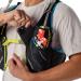 Nathan Pinnacle 4L Hydration Pack/Running Vest - 4L Capacity with Twin 20 oz Soft Flasks Bottles. Hydration Backpack for Running Hiking. Men/Women/Unisex Medium Men's (Unisex) - Black / Lime - Buy Online on GoSupps.com