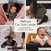 Simka Rose Car Seat Covers for Babies | Nursing Cover & Breastfeeding Essentials | CATEATROST Roller Combos for Boys & Girls | Must-Have for New Moms - Buy Online on GoSupps.com