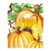 Uniquilling Quilling Paper Quilling Kit for Adults Beginner  16*20-inch Pumpkins  Exquisite DIY Paper Filigree Painting Kits Quilling Tools  Home Room Wall Art Decor Best Gifts(Basic)