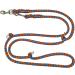 Adjustable Dog Exercise Line for Large Dogs up to 80kg - Durable 2.40m 2.80m 3.50m 5m Options | Stable & Versatile - Hawaii Brown Curry Turkey Design - Buy Online on GoSupps.com