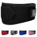 Weightal leaks Fitness belts for bodybuilding strength training weightlifting and crossfit training - training belt for women and men black M