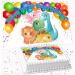 CUTE DINOSAUR BIRTHDAY PARTY PERSONALISED ICING EDIBLE COSTCO CAKE TOPPER R1-344