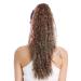 Wig Me Up-N461-V-18H350 Hair Part braid ponytail long Voluminous curly crop curls scrolled afro kinks brown light brown red set 55 cm brown-red mix (18h350)