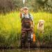 HISEA Neoprene Fishing Chest Waders with Cleated Bootfoot - Brown - Size M10/W12 - Buy Online on GoSupps.com