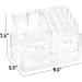 Clear Cosmetic Storage Organizer - 4-Drawer | 16 Compartments | Organize Cosmetics, Jewelry, and Hair Accessories with Ease - Elegant Design for Vanity, Bathroom, or Dresser - Buy Online on GoSupps.com