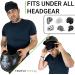 Temple Tape Headbands for Men and Women - 2-Pack Sweatband Set for Running, Yoga & Cross Training in Black & OD Green - Buy Online on GoSupps.com