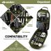 Portable Camp Kitchen Utensil Set - 13 Piece BBQ Cooking Gear in Water-Resistant Case - Buy Online on GoSupps.com