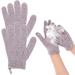 Sibba Exfoliating Gloves - Natural Loofah Bathing Gloves for Body and Face - Double Sided Shower Body Gloves - Dead Skin Remover - Purple - Buy Online on GoSupps.com