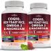 NEW AGE COQ10 200mg Red Yeast Rice 3000mg Omega 3-6-9 3000mg Magnesium Complex 500mg Zinc Vitamin K2 D3 - Vitamins for Women and Men with Vitamin B3 Coenzyme Q10-120 Count 120 Capsules (Pack of 2)