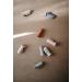 Mushie Baby Finger Toothbrush 2-Pack - Cambridge Blue/Shifting Sand - Buy Online on GoSupps.com